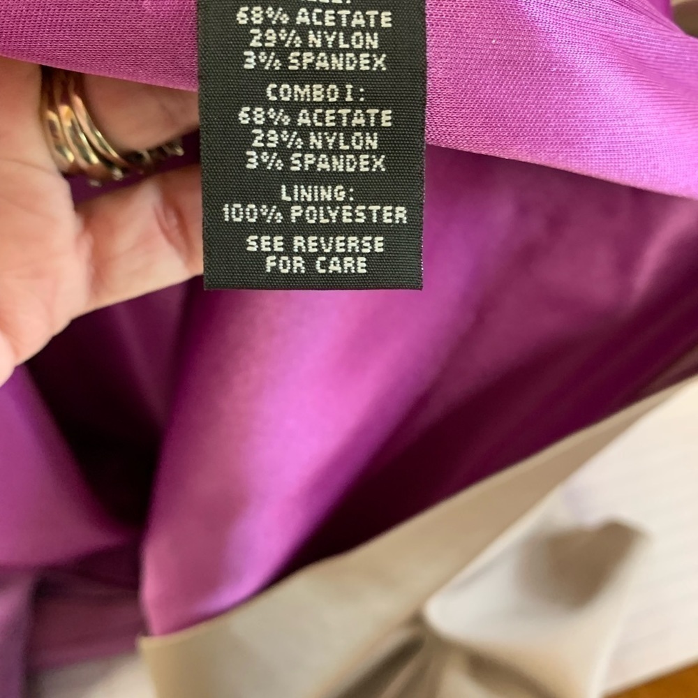 JAX mini/midi sheath cocktail dress size 6 pink/champagne ombre #newyearseve - Picture 5 of 6